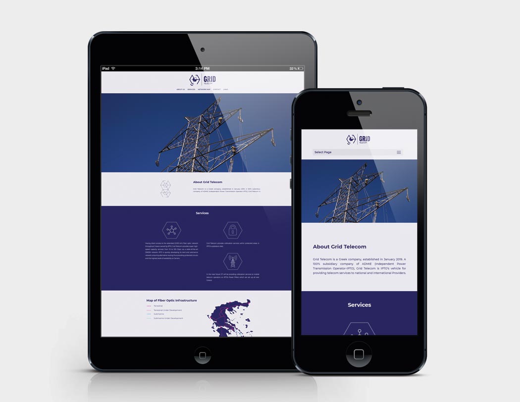Grid Telecom Website