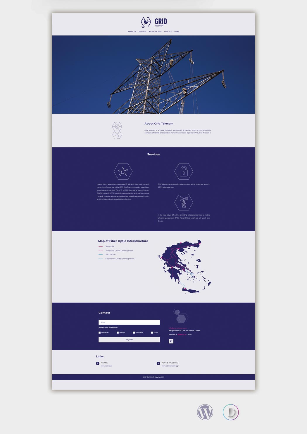 Grid Telecom Website Grid Telecom Website